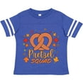 thumbnail image 3 of Inktastic Pretzel Squad Oktoberfest Design with Fall Leaves Boys or Girls Toddler T-Shirt, 3 of 5