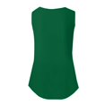 thumbnail image 7 of Tiqkatyck Tank Tops for Women Trendy Women's 2025 Chic Round Neck Short Sleeve Shirts 2D Printed Casual Loose Fit Vest Sleeveless Tunic Tops Summer Tops for Women Green XXXL, 7 of 7