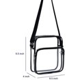 thumbnail image 3 of Bolso bandolera transparente de PVC informal, bandolera deportiva, bolso de mano, 3 of 5