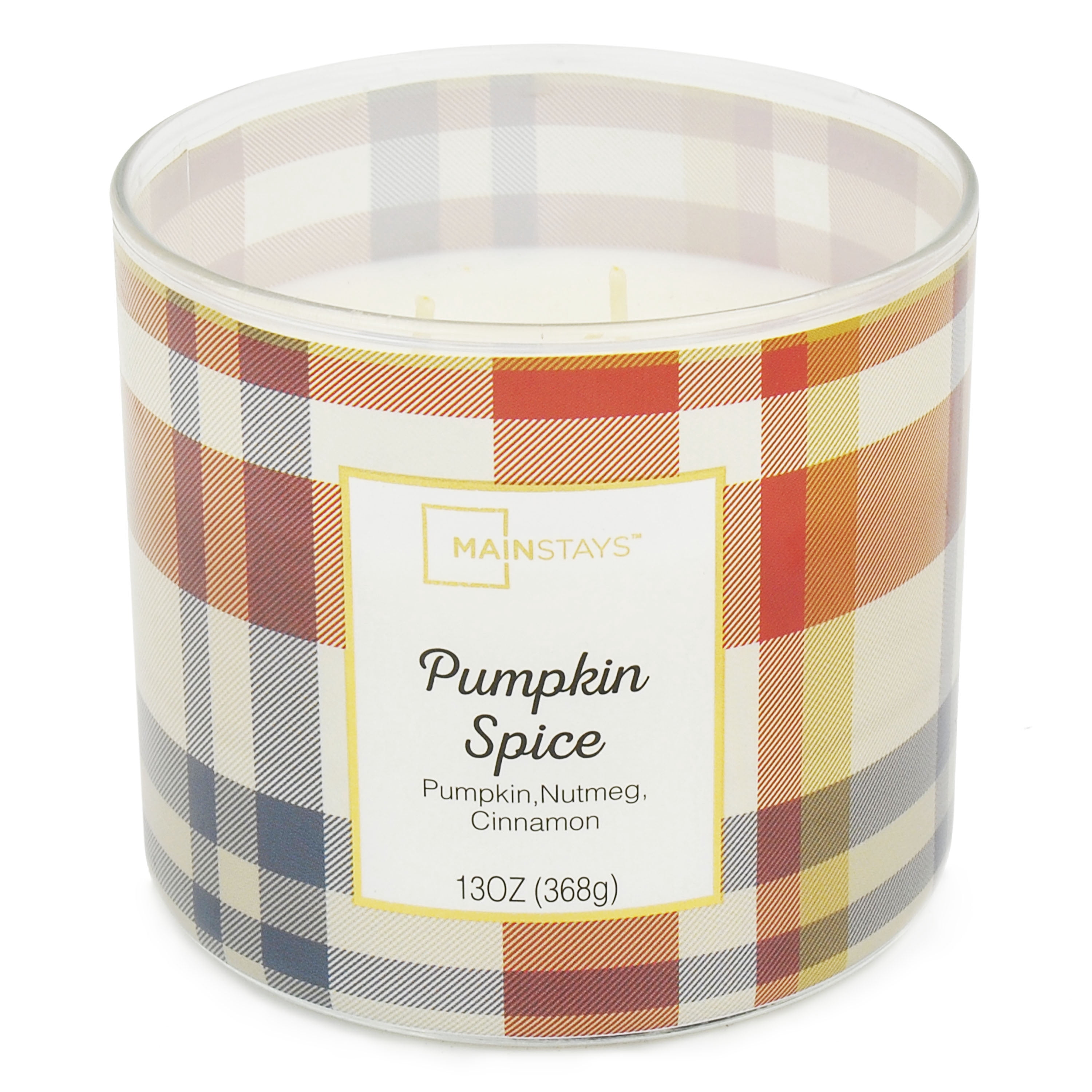 Mainstays Pumpkin Spice Fall Candle, 13 ounce