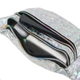 thumbnail image 5 of Unique Bargains 1 Pc Fanny Pack Multi-functional Waist Bag Silver Tone, 5 of 6