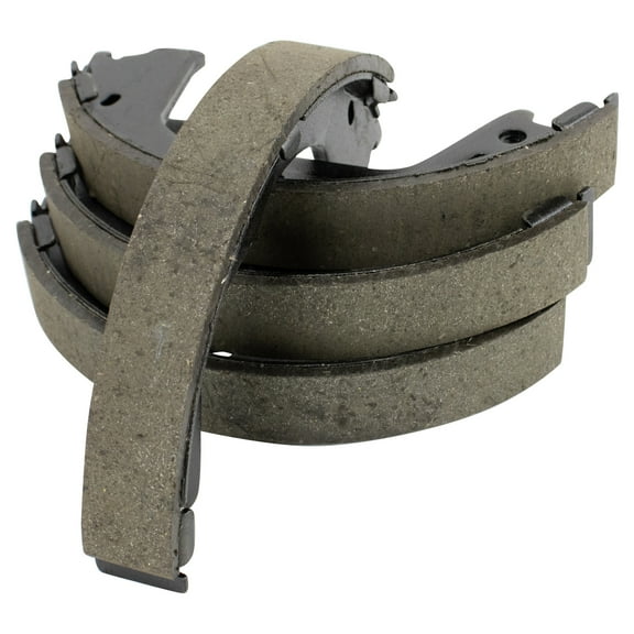 TRQ Rear Parking Brake Shoe Set Fits Select 2011-2013 Hyundai Equus 2009-2014 Genesis 2010-2016 Genesis Coupe