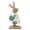D, variant on SeekLGT Easter Bunny Table Decor Wooden Farmhouse Style Spring Holiday Decoration for Indoor Home, 1 piece