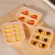 thumbnail image 3 of Bandeja congeladora de alimentos para bebés, hecha de silicona con tapa, colorete, 3 of 9