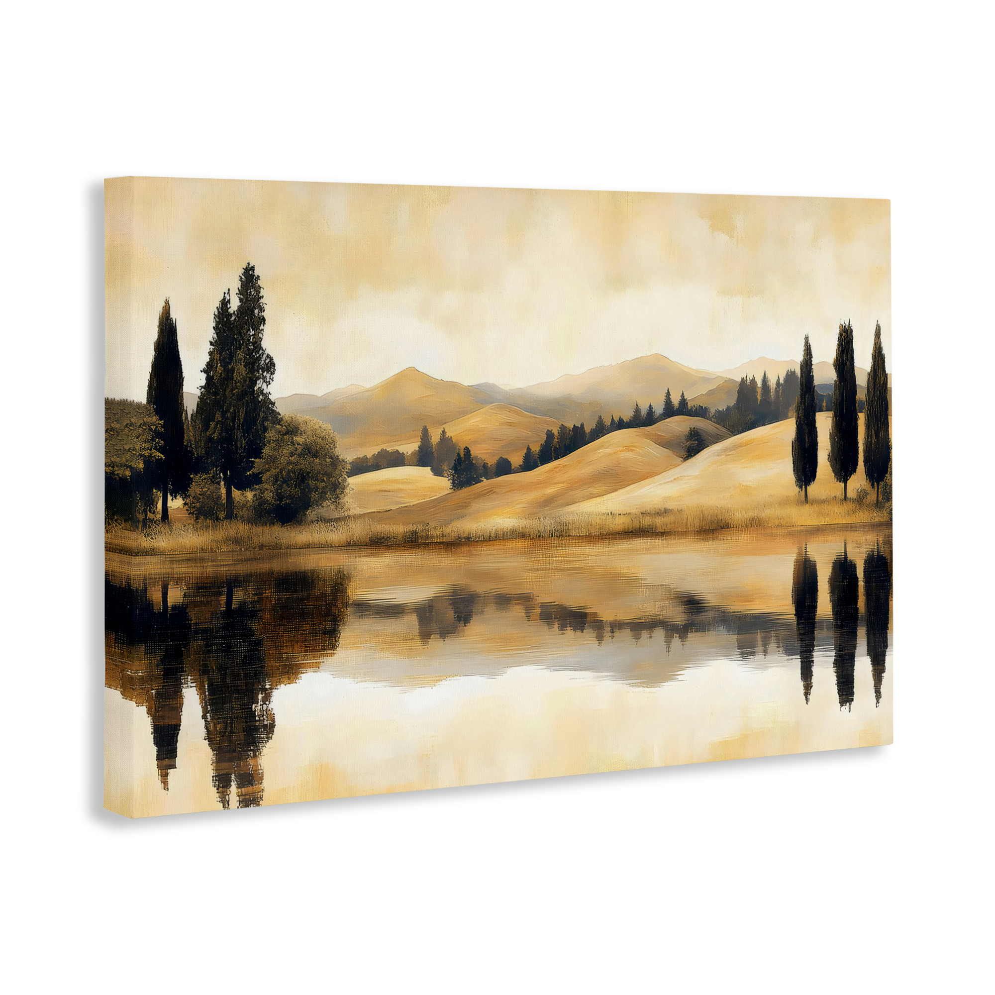 Stupell Industries Reflective Fields View Canvas Wall Art design by LSR Creative Studio, 30 x 45