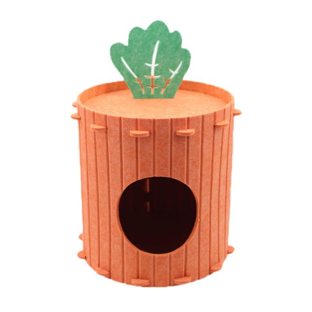 Casa para gatos, cama túnel para gatos, protege alfombras y sofás, cama oculta, cueva de fieltro para gatitos S