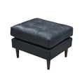 thumbnail image 5 of Crafters and Weavers Alamo Contemporary Italian Leather Arm Chair in Slate, 5 of 6