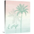 thumbnail image 1 of Global Gallery's 'Sunset Palms IV' By Elyse DeNeige Stretched Canvas Wall Art, 1 of 4