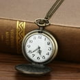 thumbnail image 3 of TopLLC Pocket Watch Chaîne Vintage Rétro le Plus Grand Collier Pocket Watch pour Cadeaux de Grand-Papa Pocket Watch, 3 of 5