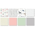 thumbnail image 7 of Sweet Jojo Designs Woodsy Coral, Mint and Grey Twin Bedding Collection, 7 of 7