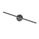 thumbnail image 1 of Mirror Front Light Modern Style Bathroom Lamp Black 38.00X13.00X6.00CM Gentle Light 1Pack, 1 of 5