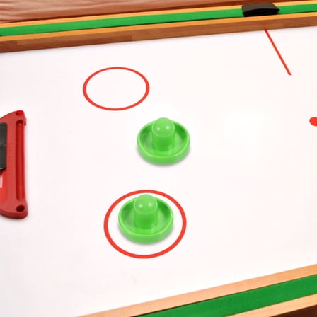 DEEPCRAFF Air Hockey Set Lint Red for Indoor Gaming 1 Set