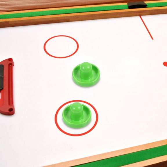 DEEPCRAFF Air Hockey Set Lint Red for Indoor Gaming 1 Set