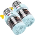 thumbnail image 1 of Filtro para Llave de Agua HydroGuardBlue 2Pzas 15-22mm Carbón Activado/Zeolita/Maifan/Sulfito de Calcio/PVA Azul, 1 of 3