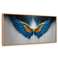 thumbnail image 1 of Cuadro Decorativo Canvas Revolution Marco Flotante Vuelo Celestial 120x60 Madera, 1 of 1