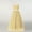 Yellow, variant on Crunowin Girls Summer Dress Sleeveless Round Neck Tulle Fabric Elegant & Flowy Birthday Party Gown Blue Size 2T