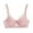 Pink, variant on Cmfcve Women's Oversized Bra Thin Gathering Wireless Lingerie Bra Large Breasts Daily Lace Bra