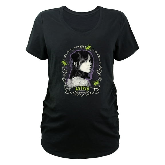 Women's Beetlejuice Beetlejuice Astrid Frame Maternity  Graphic T-Shirt