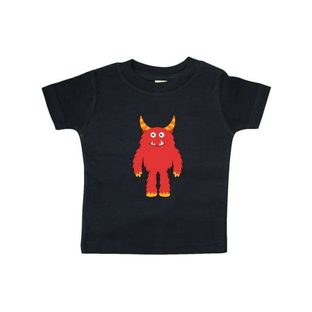 

Inktastic Fuzzy Red Monster Gift Baby Boy or Baby Girl T-Shirt