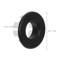thumbnail image 6 of SEWCHICS 2-Pack Black Overflow Plate Covers for Washbasin, Design with Easy Quick Installation, 6 of 8