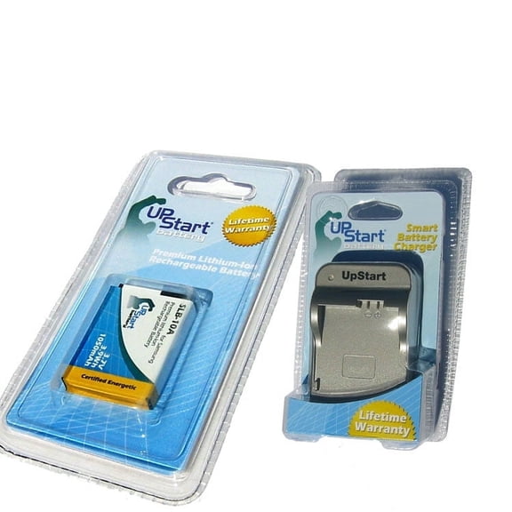 Samsung SL202 Battery and Charger - Replacement for Samsung SLB-10A Digital Camera Batteries and Chargers (1050mAh, 3.7V Lithium-Ion)