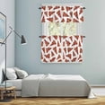 thumbnail image 6 of Realistic Food Kitchen Curtains Valances and Tiers Set of 3 Pepperoni Pizza Yummy Thin Crust Tier Curtains and Valance with Rod Pocket for Small Windows, 27.5"x36", 6 of 9