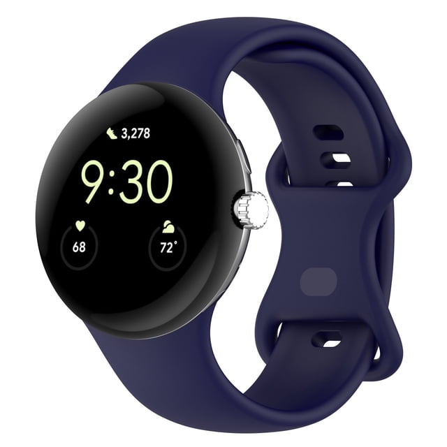 Outstanding Silicone Sports Watch Band with Sweat Proof for Smartwatch Adjustable Wide Compatibility
