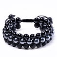 thumbnail image 3 of Xihbxyly Pulsera de Cuentas de Cristal de Ojo de Tigre de 8 Mm, Accesorio de Energía Curativa, Herramienta para Aliviar El Miedo y La Ansiedad, Regalo Significativo para Hombres, Padres y Novios, Ten, 3 of 7