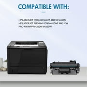 80A Toner Cartridges Black Compatible for 80A CF280A M401DN 80X CF280X Laserjet Pro 400 M401DN M401N M401DNE MFP M425DN M425DW M401 M425 Printer Ink 2-Pack | CF280AD1