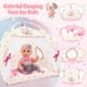 thumbnail image 2 of Juego de cochecito para cuna, carpa, cuna, DeAo KB85886 con 14 muñecas, 2 of 7