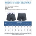 thumbnail image 7 of COOFANDY Swim Trunks for Men Sexy Swim Brief Square Leg Swimsuit Swimming Short Bathing Suit with Pocket, 7 of 7