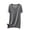 Dark Gray, variant on Uaswgudfs Women's Plus Size V-Neck T-Shirt Tunic Relaxed Fit Super Soft Short Sleeve Jersey Top Tee