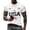 White, variant on 250th Anniversary USA Shirt Crewneck Short Sleeve Commemorative Tee Casual Independence Day Mens Graphic T-shirts Black L
