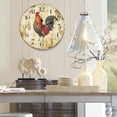 thumbnail image 1 of LetCart 12 Inch Wall Clock Home Decor Clock Colourful Retro Style Silent Non-Ticking Quartz Wall Clock (3), 1 of 7