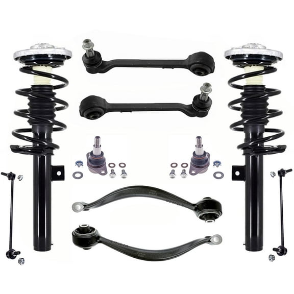 Front Struts Control Arms Links For 2011-2017 BMW X3 XDrive35i All Wheel Drive