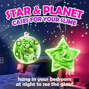Original Stationery Galaxy Slime Kit with Glow in The Dark Stars & Slime Powder to Make Glitter Slime & Galactic Slime for Boys and Girls