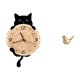 thumbnail image 1 of Reloj de pared dorado con forma de pájaro, ligero y fácil de leer. Adorno escultórico para oficina, dormitorio, sala de estar o como regalo de inaugur, 1 of 8