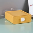 thumbnail image 4 of Caja de joyería Caja De Joyería Pulseras Papelería Tipo De Cajón Caja Organizadora De Almacenamiento Amarillo Fanmusic Caja de joyería, 4 of 7