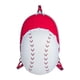 thumbnail image 5 of Estuche rígido para gorras de béisbol con cierre de cremallera, práctico porta sombreros para mujer Rojo, 5 of 9
