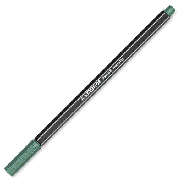 Stabilo Pen 68 Metallic Pen - Green