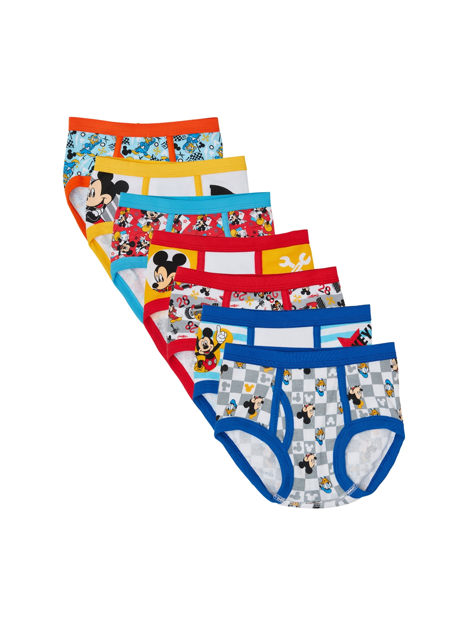 NEW Handcraft Little Boys Toddler Paw Patrol Brief Pack of 7 Assorted 2 3T 