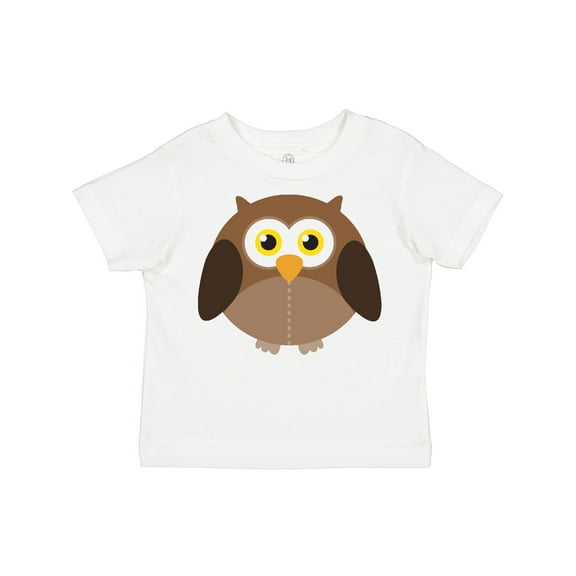 Inktastic Owl Fat Brown Boys or Girls Toddler T-Shirt