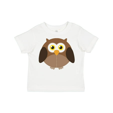 

Inktastic Owl Fat Brown Gift Toddler Boy or Toddler Girl T-Shirt