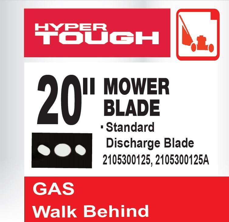Hyper Tough 20" Mower Blade for Hyper Tough 20" Gas Push Mowers