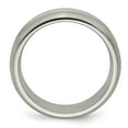 thumbnail image 2 of Edward Mirell Titanium Polished Grooved 7mm Band, 2 of 7