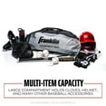 thumbnail image 3 of Franklin Sports Youth Baseball Bat Bag - Kids Teeball, Softball + Baseball Equipment Bag - Gray, 3 of 8
