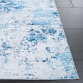 thumbnail image 3 of SAFAVIEH Malibu Dalia Distressed Polyester Runner Rug, Beige/Turquoise, 2'6" x 8', 3 of 7
