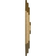 thumbnail image 4 of Ekena Millwork 25 1/4"W x 17 1/4"H x 1 3/4"P Felix Ceiling Medallion, Hand-Painted Pale Gold, 4 of 5