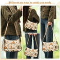 thumbnail image 4 of FORMRS Womens Shoulder Bag with Chain Strap Clutch Purse Cute Tote Handbag, Fall Book Shelf, 4 of 7
