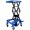 Blue 7, variant on 11ft Drywall Panel Hoist Jack Lifter for Ceiling and Wall Installation, 150lbs Load Capacity, Red+Black Steel Construction